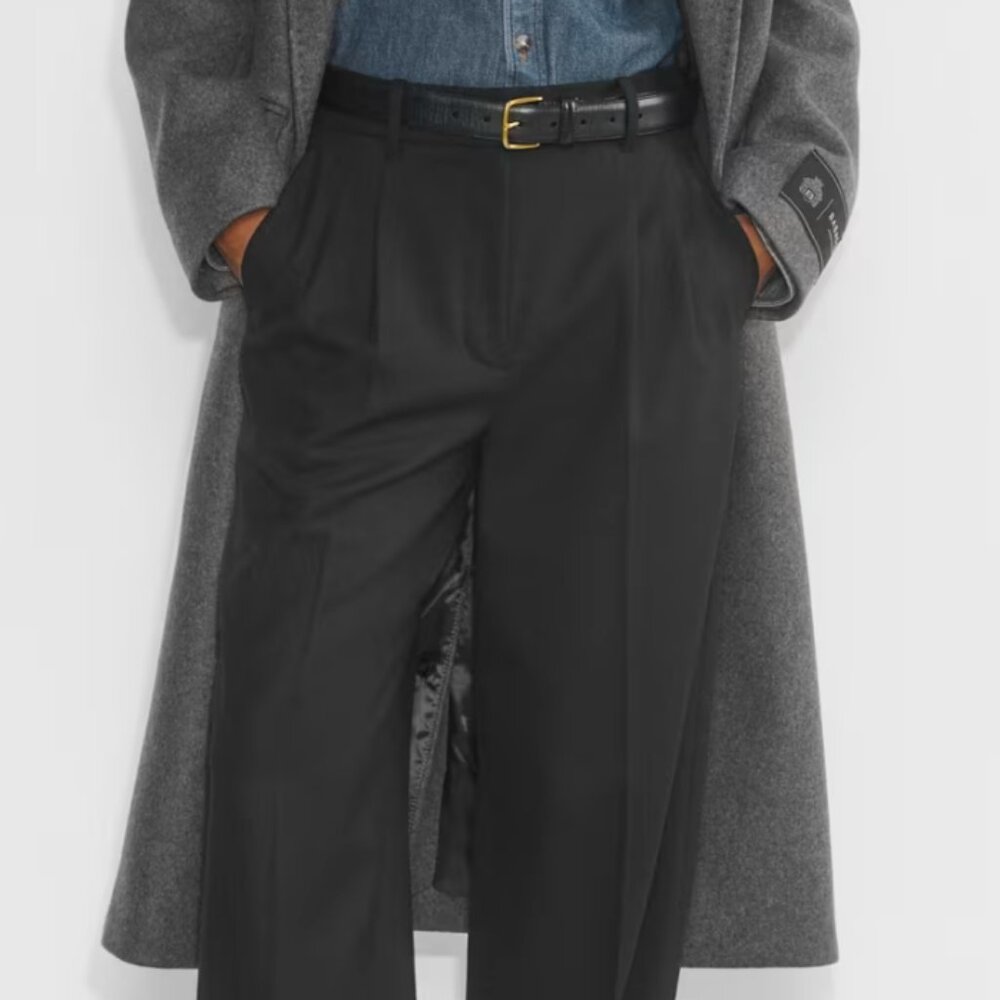 Aritzia Wilfred Effortless Pants Black Size 2